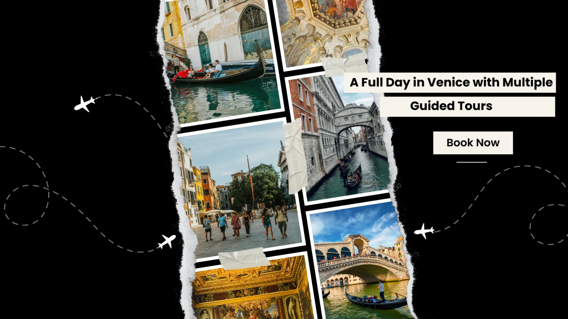 A Full Day in Venice with Multiple Guided Tours