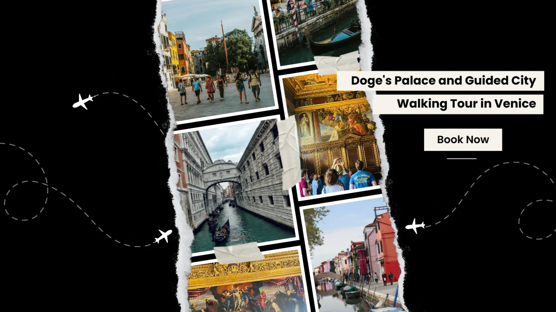 Doge's Palace and Guided City Walking Tour in Venice